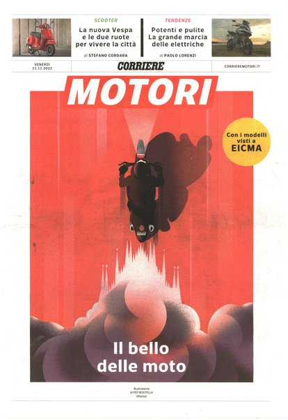 Corriere motori : supplemento settimanale di auto, moto e nautica del Corriere della sera